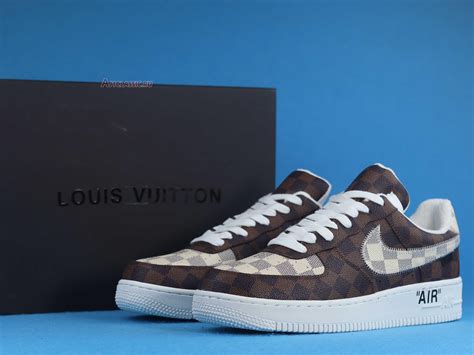 air force lv brown|louis vuitton air force 1.